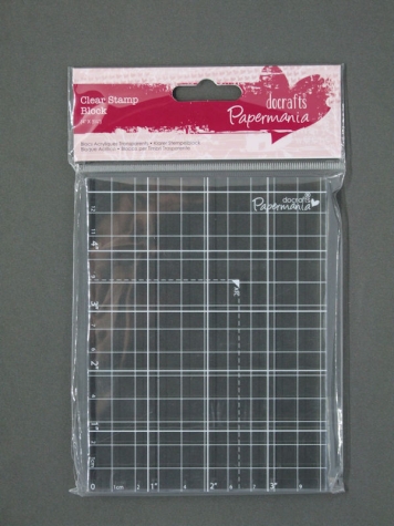 Acryl-Stempelblock - ca. 10,2 x 13,3 cm