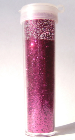 Brillant Glitter/Polyester Glitter in Streudose - pink