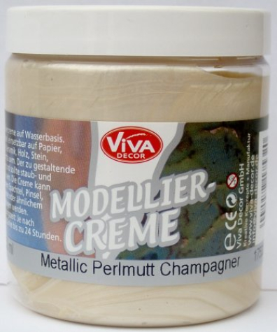Modelliercreme - Metallic Perlmutt Champagner