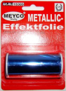 Metallic Effektfolie Blau - 200 x 6,4 cm