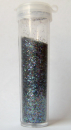Brillant Glitter/Polyester Glitter in Streudose - schwarz irisierend