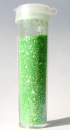 Brillant Glitter/Polyester Glitter in Streudose - grün irisierend