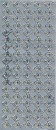Sticker Schleifen klein, silber 1 Bogen 23x10 cm