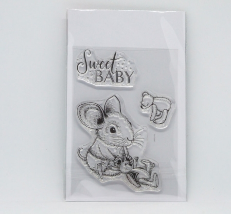 Clear Stamp - We folk Series - Baby mouse