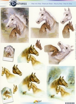 3D Bogen Doe Maar 324 - Pferde