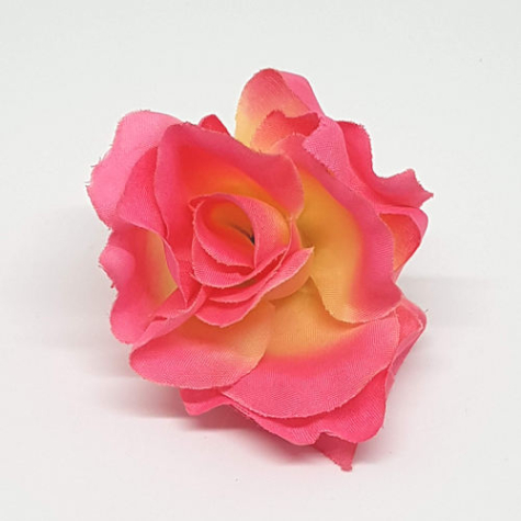 Rosenblüte rosa-creme  Ø 7 cm