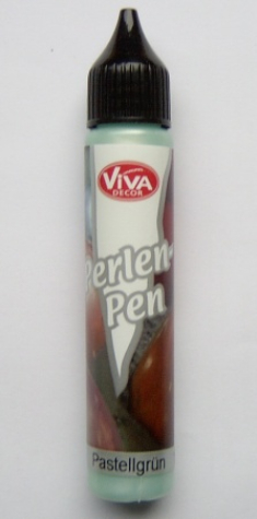 Perlen-Pen 25 ml - pastellgrün