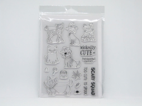 Clear Stamp - Fun Stampers Journey - Costumed Cuties
