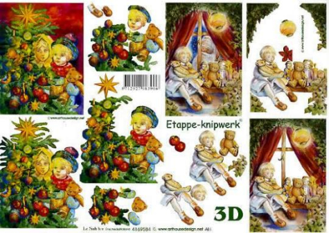 3D Bogen - A4 - Le Suh 4169584 - Kinder beim Baum