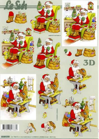 3D Bogen - A4 - Le Suh 4169719 - Weihnachtsmann