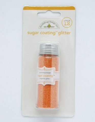 Sugar Coating Glitter - ultra fein - mandarine-orange