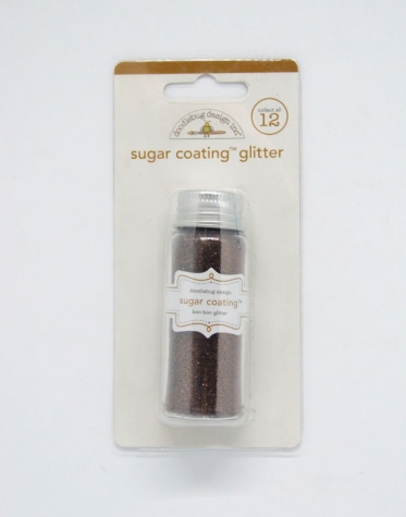 Sugar Coating Glitter - ultra fein - braun (bon bon)
