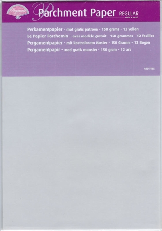 Pergamentpapier DIN A5 - Transparent