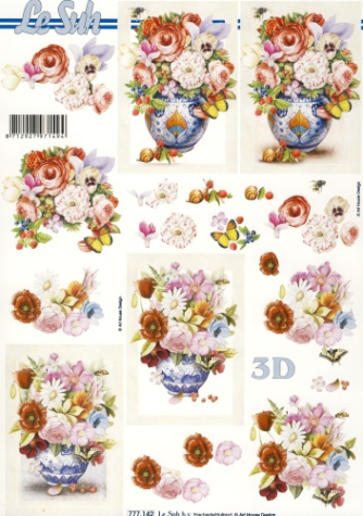 3D Bogen - A4 - Le Suh 777142 - Bouquet