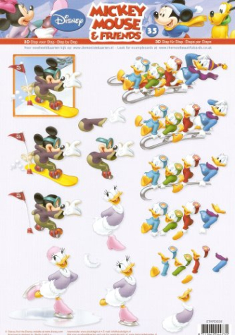3D Bogen Disney "Mickey Mouse and Friends" - Nr. 35