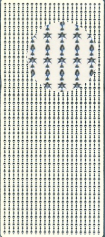Sticker Stern-Linien - 0103 - silber1 Bogen 23x10 cm
