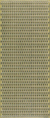 Sticker Wellen-Linien - gold - 1 Bogen 23x10 cm