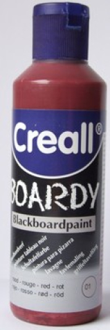 Creall Boardy Tafelfarbe rot