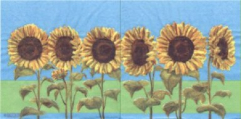 Serviette Sunflowers