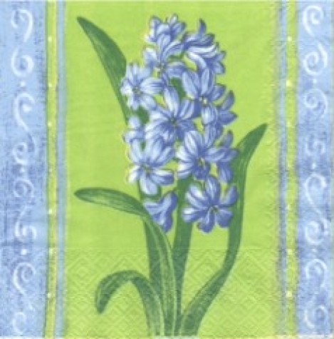 Serviette Hyacinthus blau