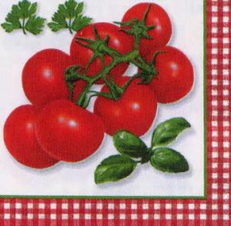 Servietten Tomatoes