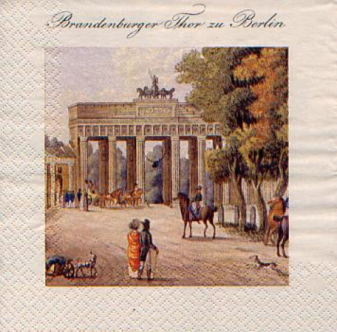 Servietten Brandenburger Tor