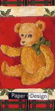 Taschentuch Old Teddy <br> 1 Stück - 4-lagig