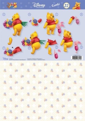 3D Kombibogen Disney "Winnie the Pooh" Nr. 22