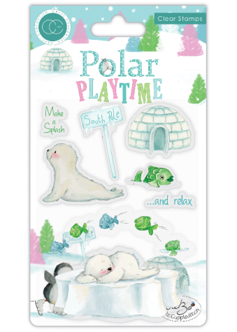 Clear Stamp - Polar Playtime - Make a Splash