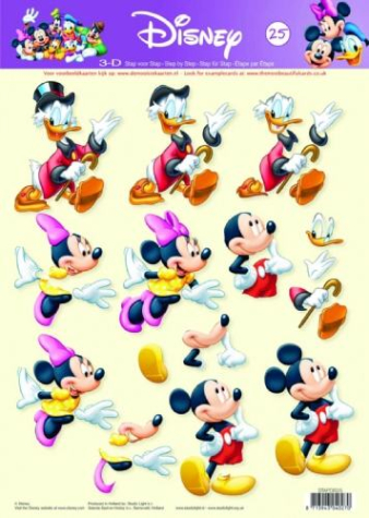 3D Etappen-Bogen Disney Nr. 25