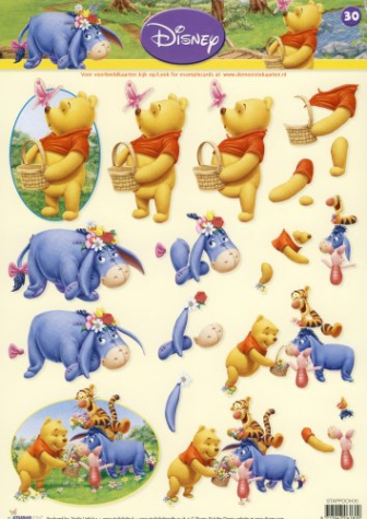 3D Schneidbogen Disney "Winnie the Pooh" Nr. 30