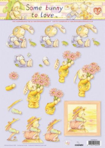3D Bogen "Some bunny to love" - Nr. 16