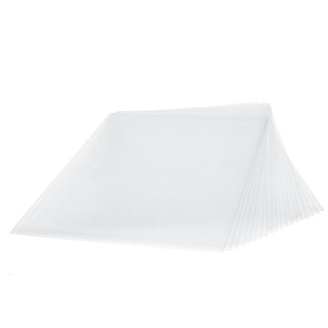 Schrumpffolie mattiert transparent - 20 x 30 cm