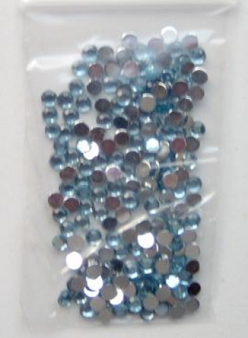 Acryl-Strasssteine rund Ø 3 mm, hellblau - ca. 1000 Stück