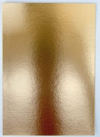 Spiegelkarton DIN A4 - gold