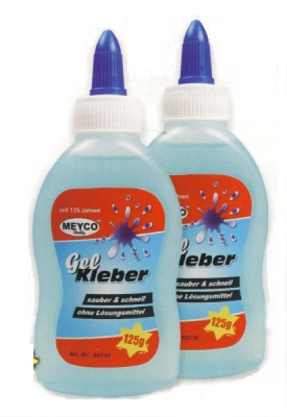 Gel-Kleber - transparent trocknend