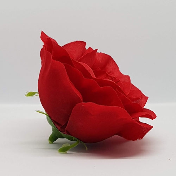 Rosenblüte offen rot Ø 9 cm