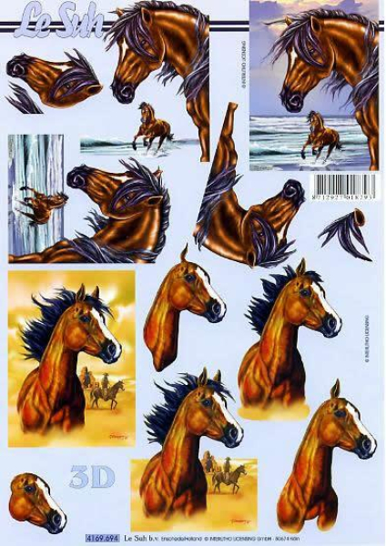 3D Bogen - A4 - Le Suh 4169694 - Pferde
