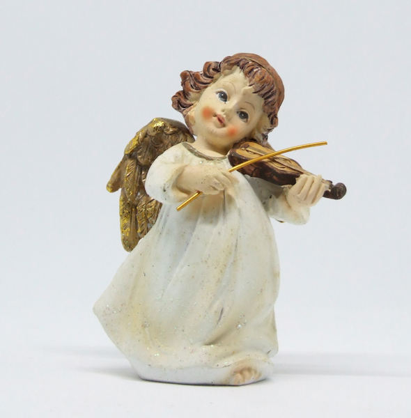 Musik-Engel mit Geige - Bastelstube Michaelis