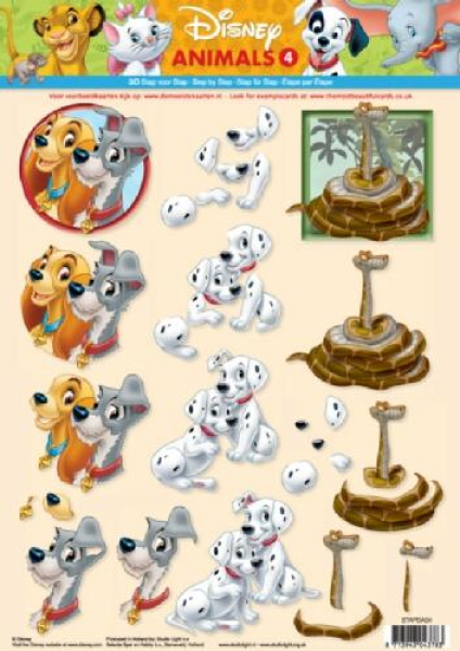 3D Etappen-Bogen Disney 'Animals' Nr. 4