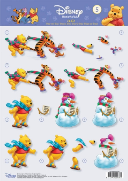 3D Schneidbogen Disney "Winnie the Pooh" Nr. 5