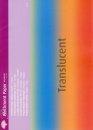 Pergamentpapier DIN A4 - Regenbogen