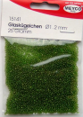 Glaskügelchen Ø 1,2 mm, grün - 25 Gramm