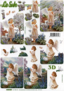 3D Bogen - A4 - Le Suh 4169867 - Mädchen-Engel