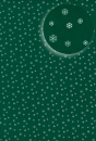 Bastelkarton Happy Papers "Winter" - Schneeflocken grün