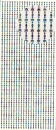 Sticker Stern-Linien - 0103 - silber/multicolor <br> 1 Bogen 23x10 cm
