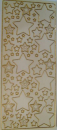 Sticker Sterne - transparent/ gold <br> 1 Bogen 23x10 cm